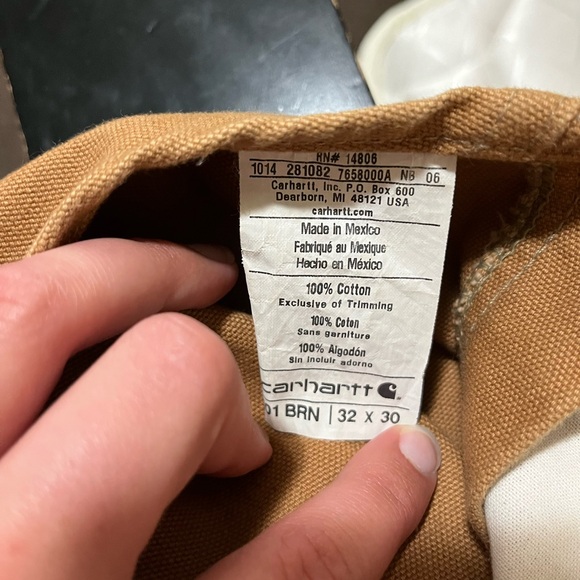 Brown Carhartt overalls - Picture 4 of 5